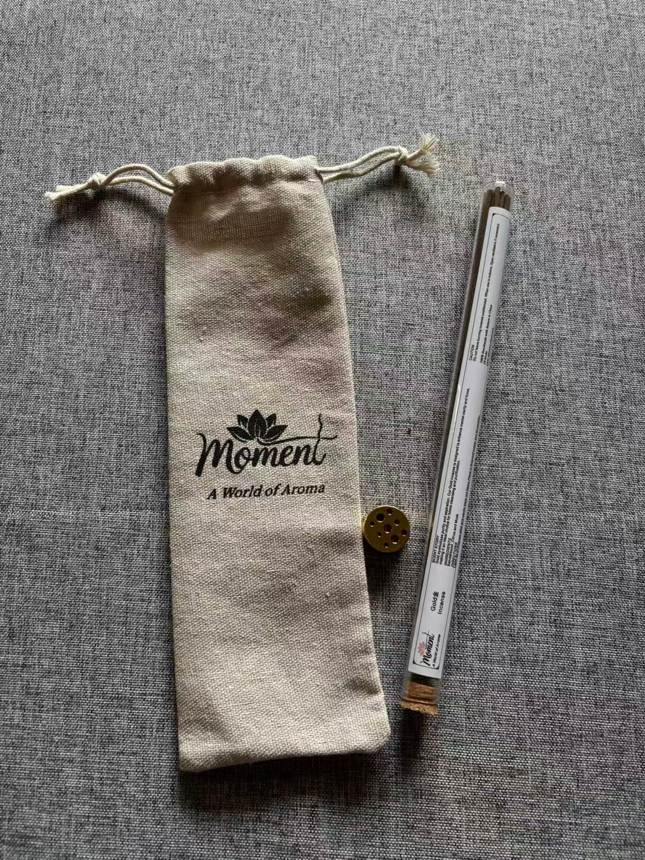 Gold Incense - Sandalwood & Mint