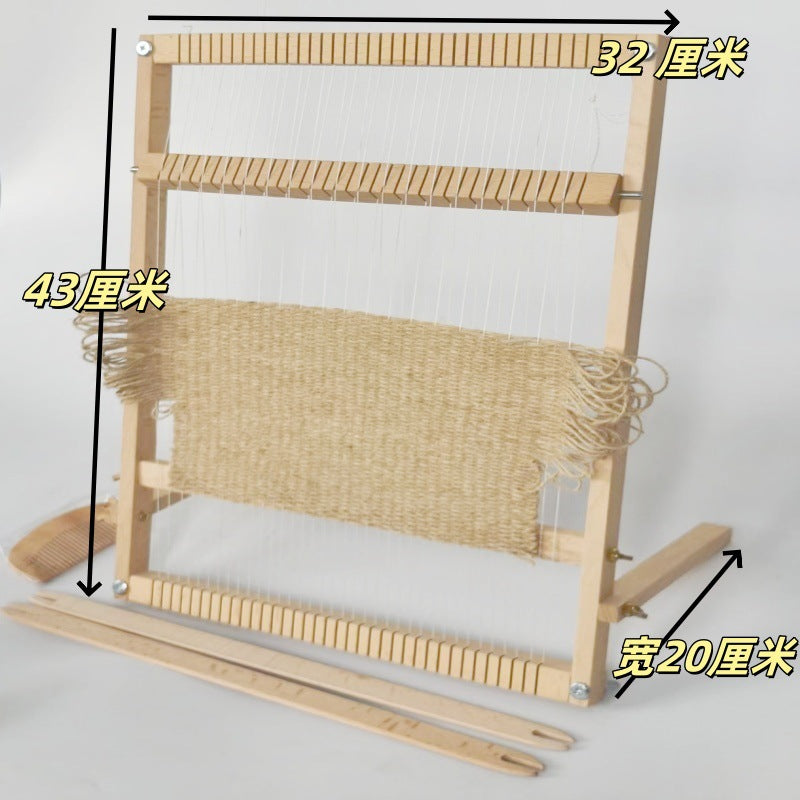 Solid Beechwood Tapestry Weaving Loom