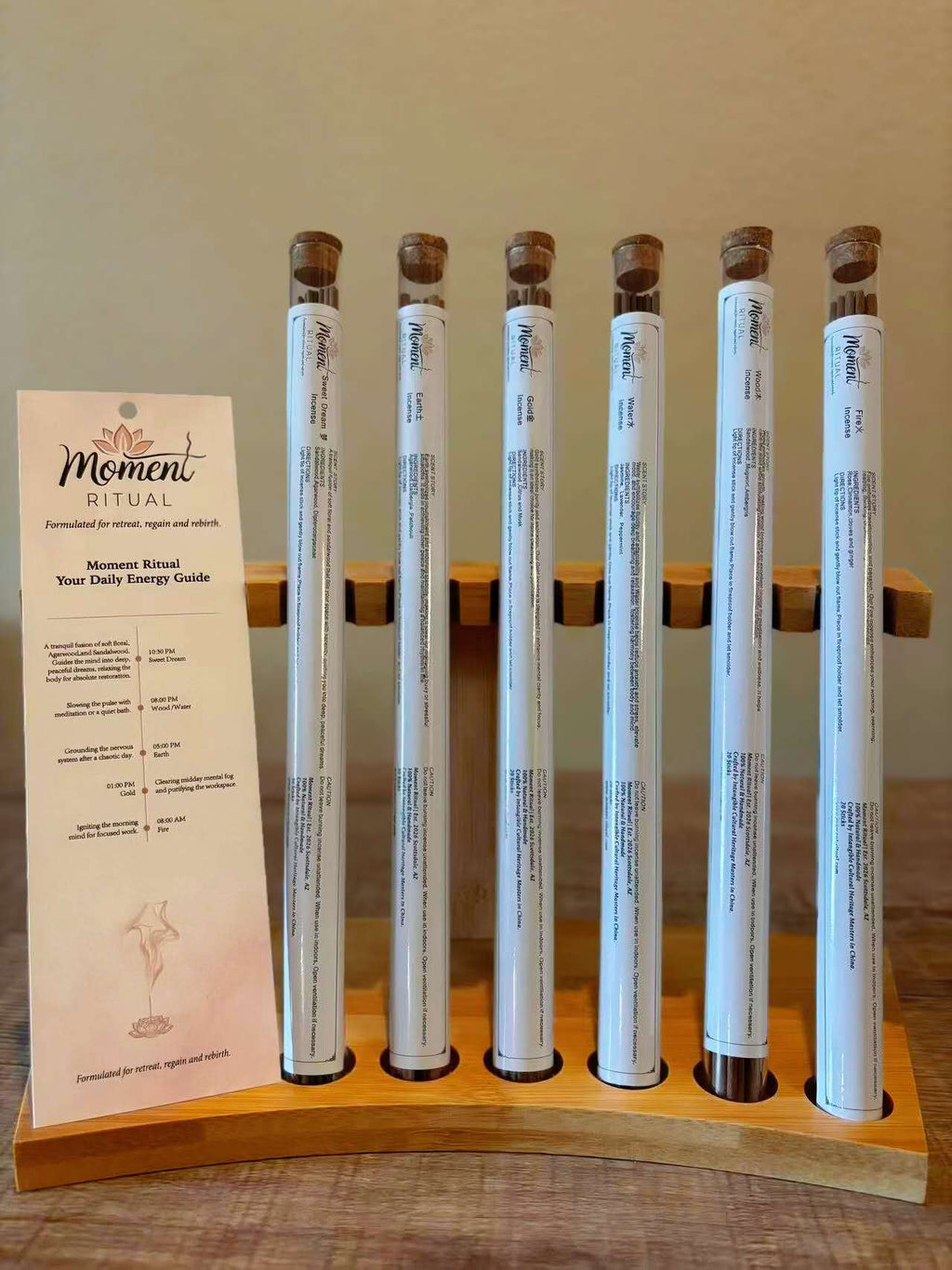 Moment Ritual Set — Complete Incense Ritual Collection