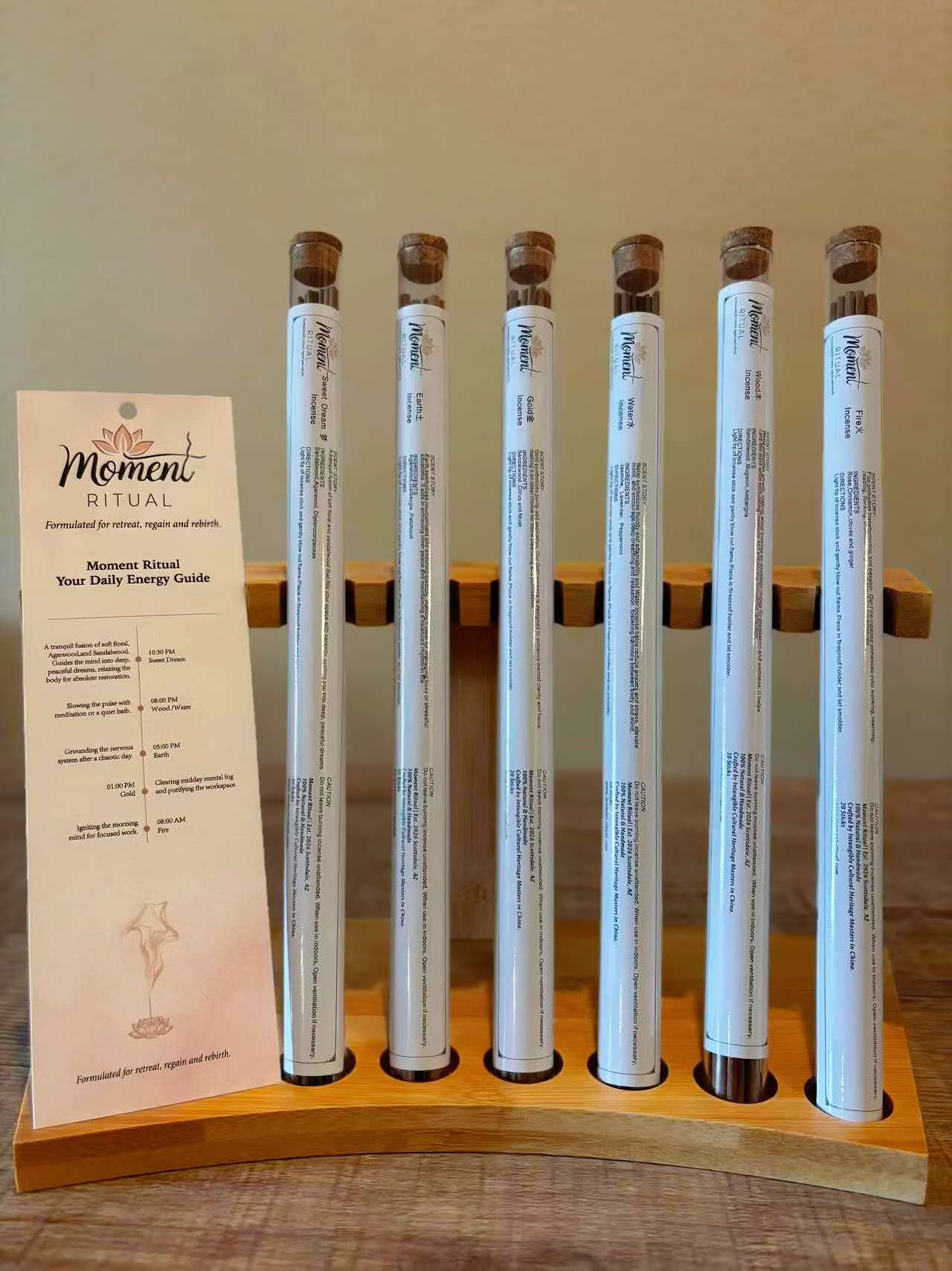 Moment Ritual Set — Complete Incense Ritual Collection