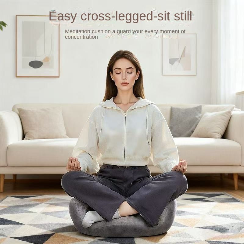 Meditation Cushion - Cross Leg Floor Pillow for Meditator at Home