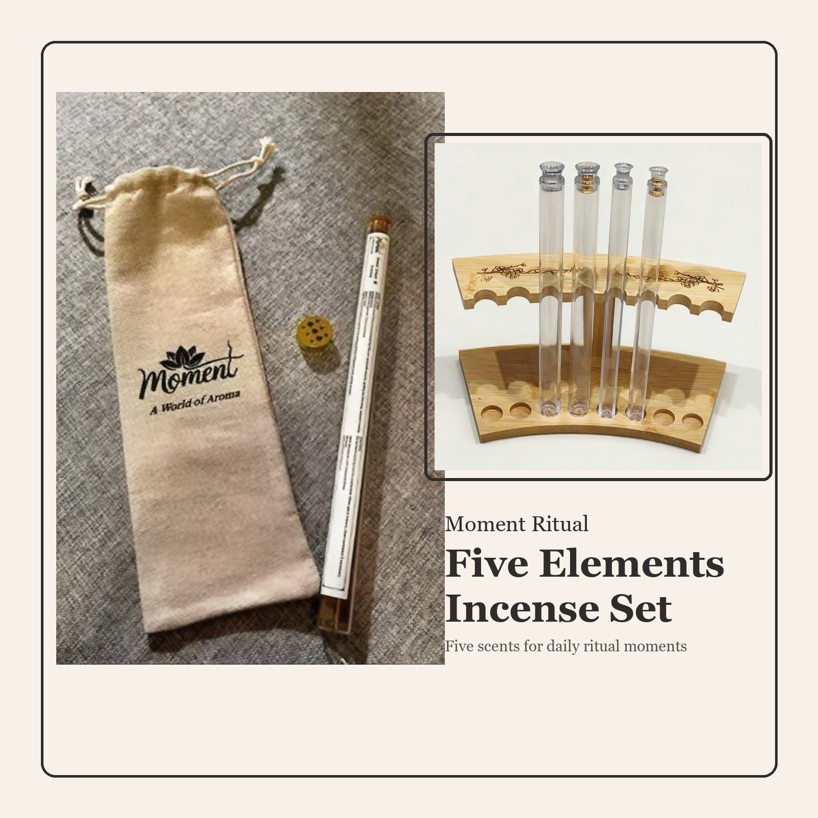 Five Elements Incense Set