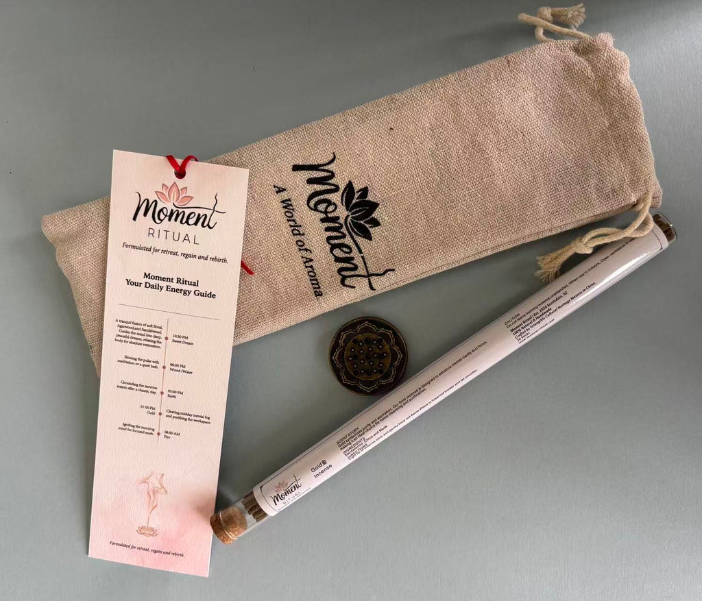 Gold Incense - Sandalwood & Mint