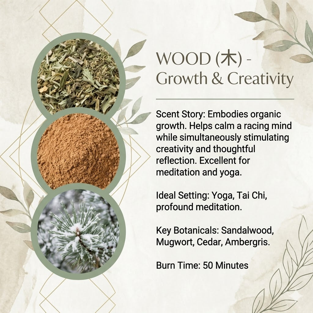 Wood Incense - Sandalwood & Cedar